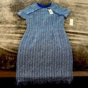 Teri Jon tweed dress size 2 NWT